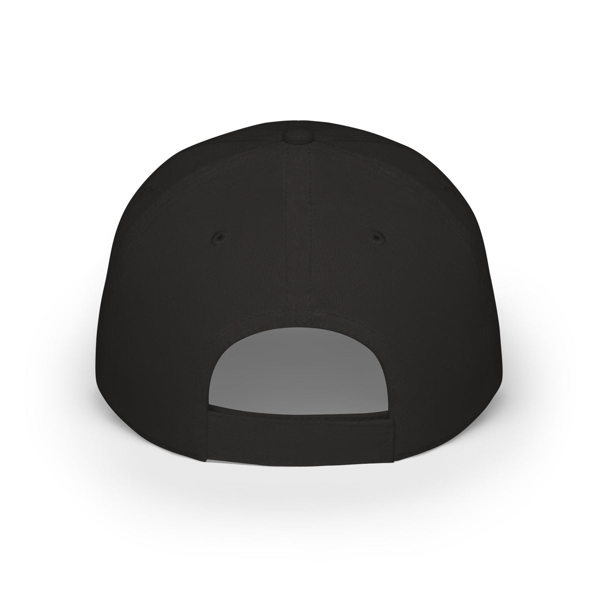 Tagsy Logo Baseball Cap — Low Profile Black Hat with Purple Gamer Icon
