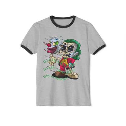 Cartoon Joker Clown Graphic T-Shirt