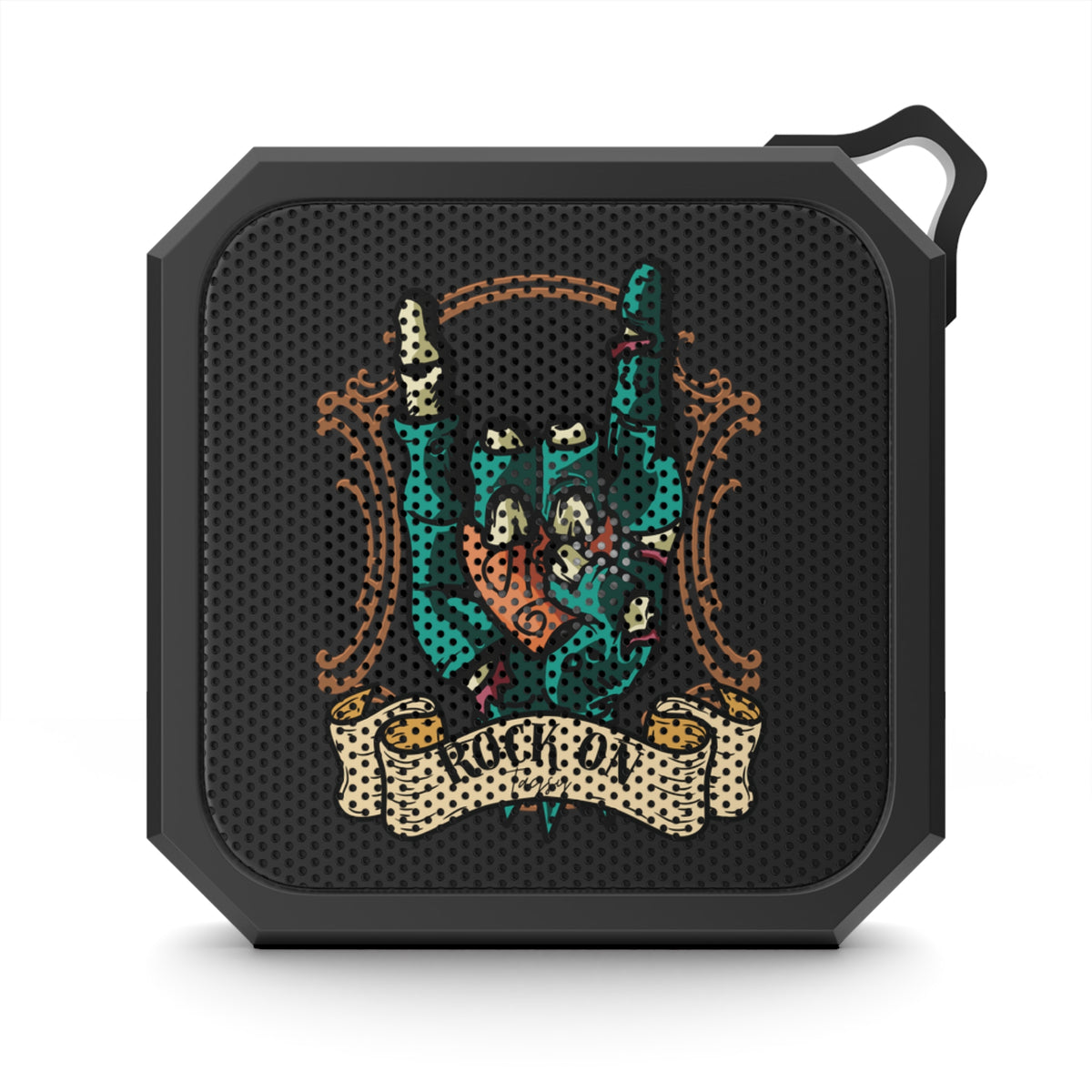 Bluetooth Speaker — 'Rock On' Outdoor Portable Speaker with Carabiner