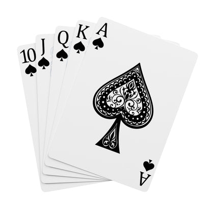 Joker Split-Face Poker Playing Cards — Novelty Casino Deck with Clown Skull Design