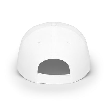 Tagsy Logo Baseball Cap — Low Profile Black Hat with Purple Gamer Icon